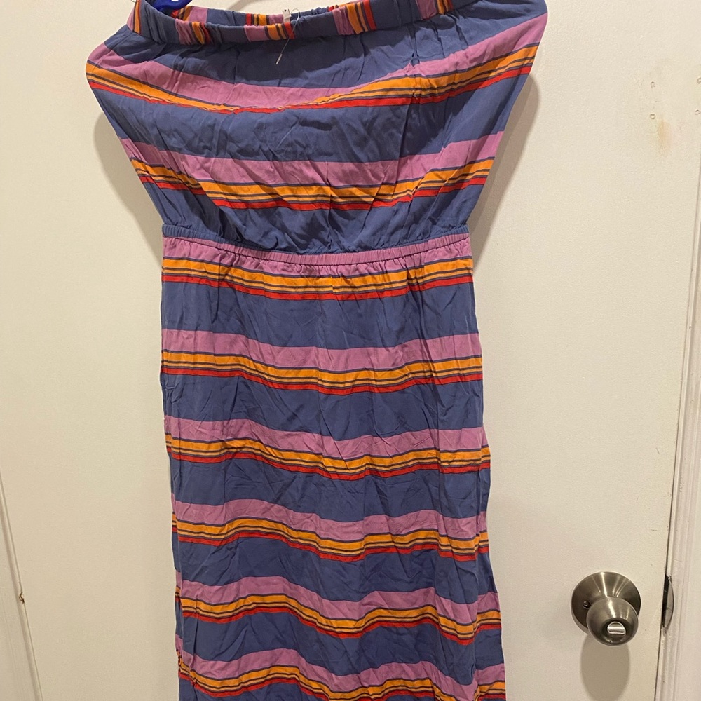 Strapless dress for summer